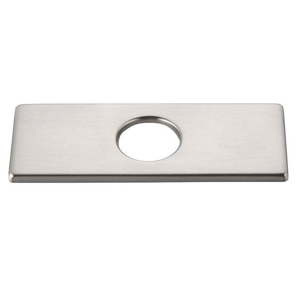 Wovier 6'' Wovier Bathroom Faucet Hole Cover Deck Plate Wayfair